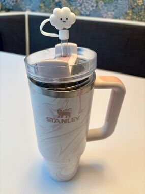 Stanley 30 oz Rose Quartz Travel Tumbler Swirl